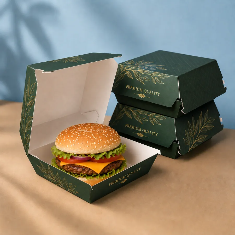 Clamshell Burger Boxes