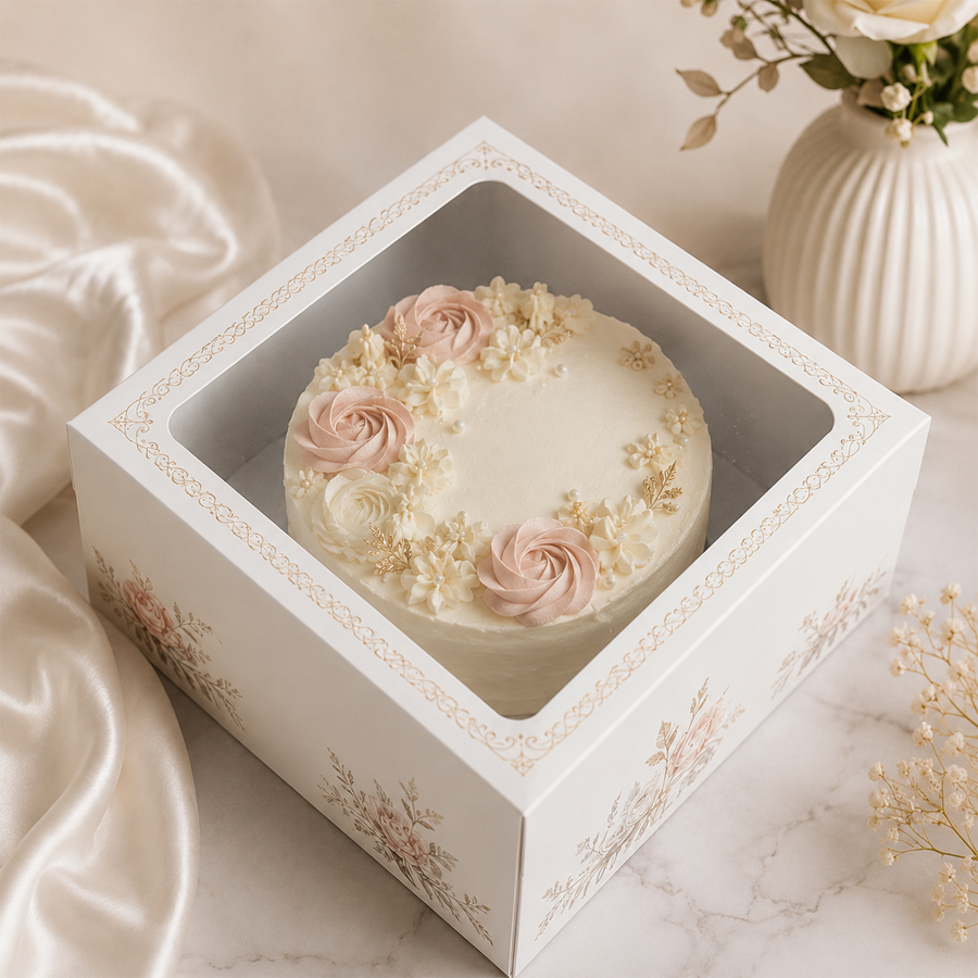 White Bakery Box