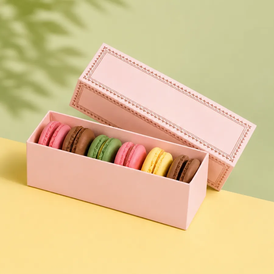 Custom Bakery Macaron Boxes