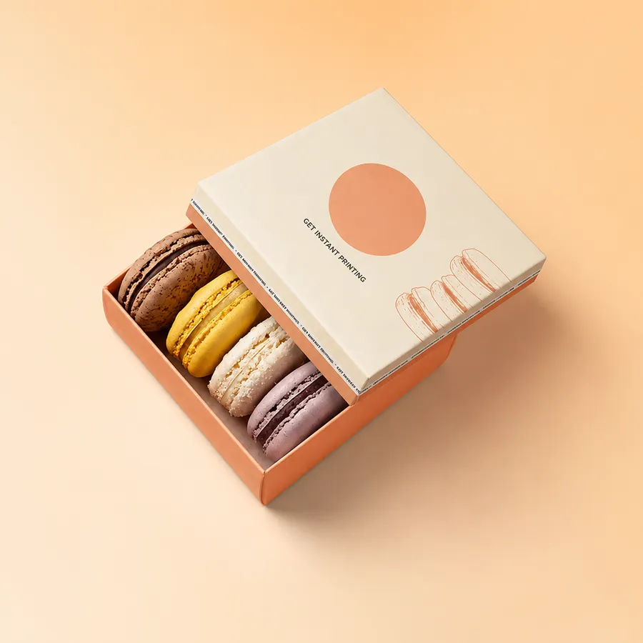 Custom Bakery Macaron Boxes