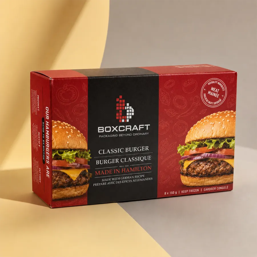 Frozen Burger Box