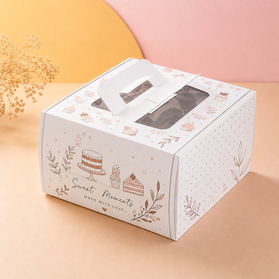 White Bakery Box