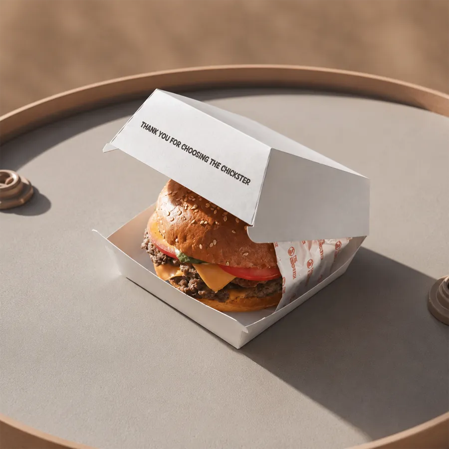 Clamshell Burger Boxes