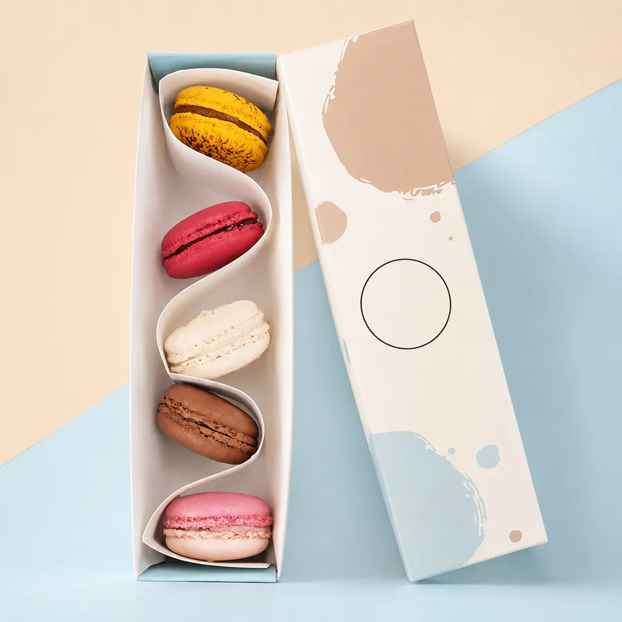 Custom Bakery Macaron Boxes