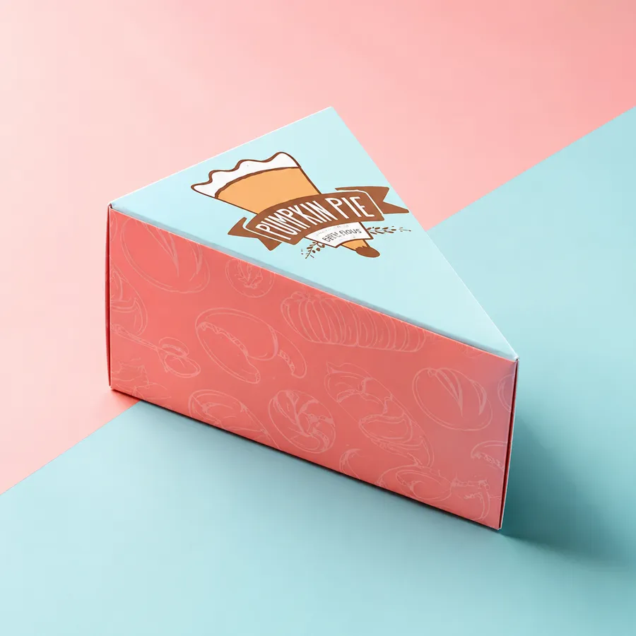 Custom Pie Slice Boxes​
