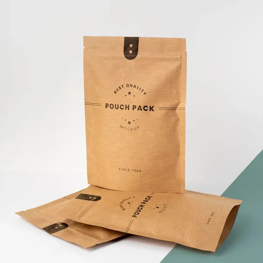 Brown Mylar Bags