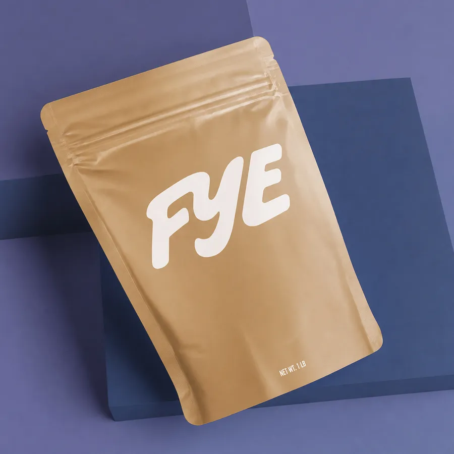 Brown Mylar Bags