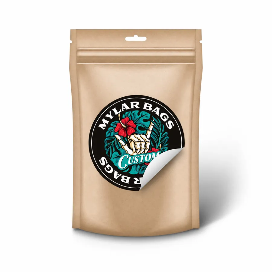 Brown Mylar Bags
