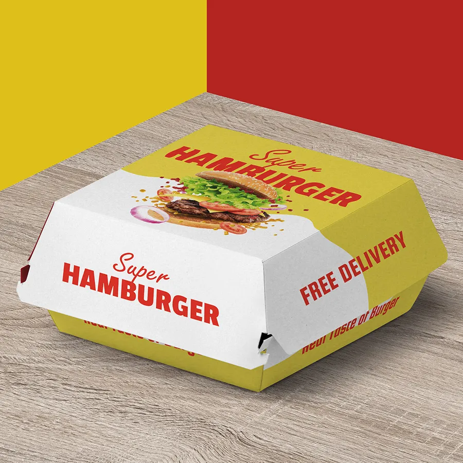 Burger Parcel Boxes