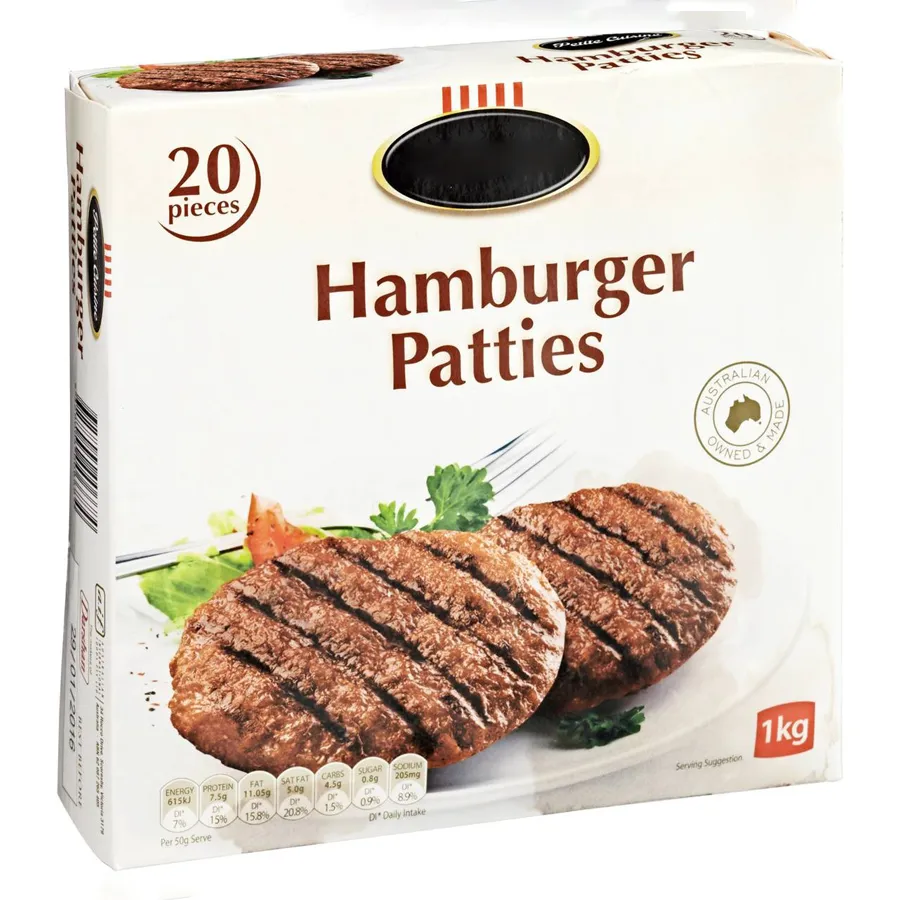 Burger Patty Box
