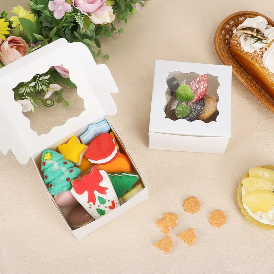 Clear Cookie Boxes