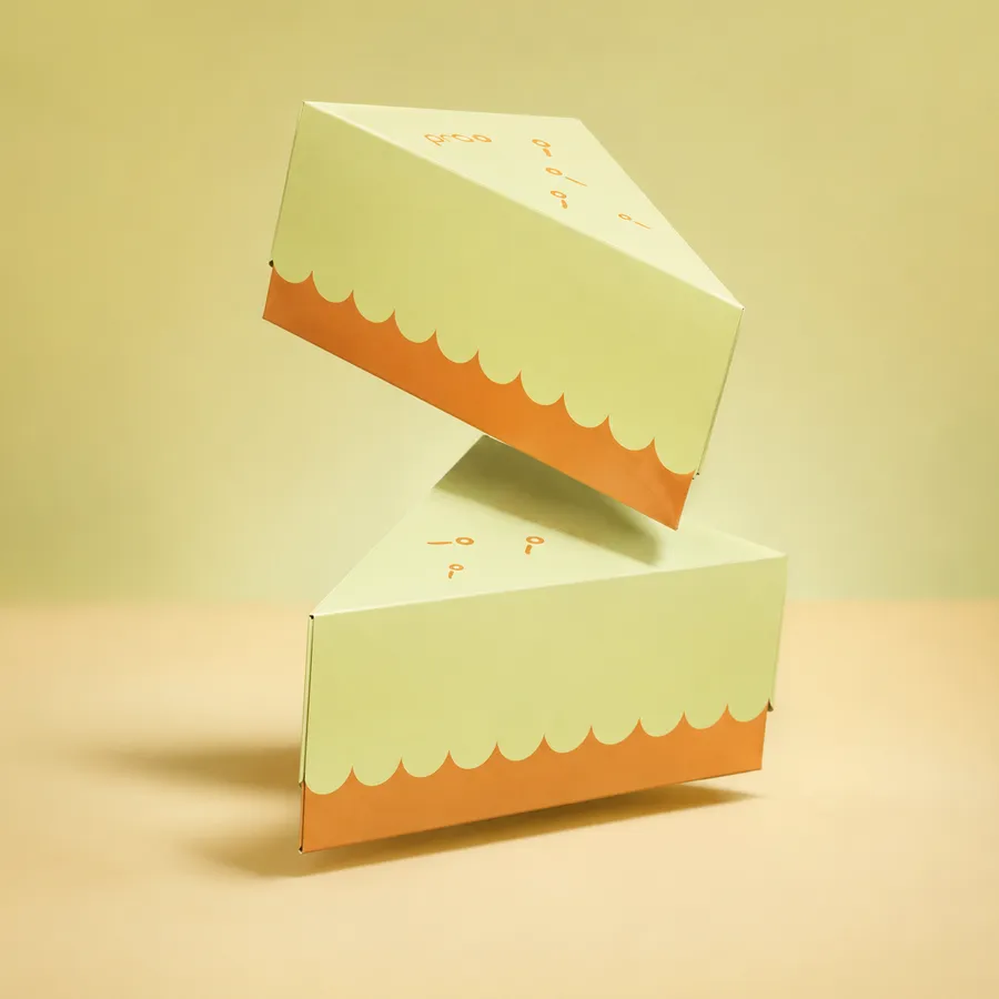 Custom Pie Slice Boxes​