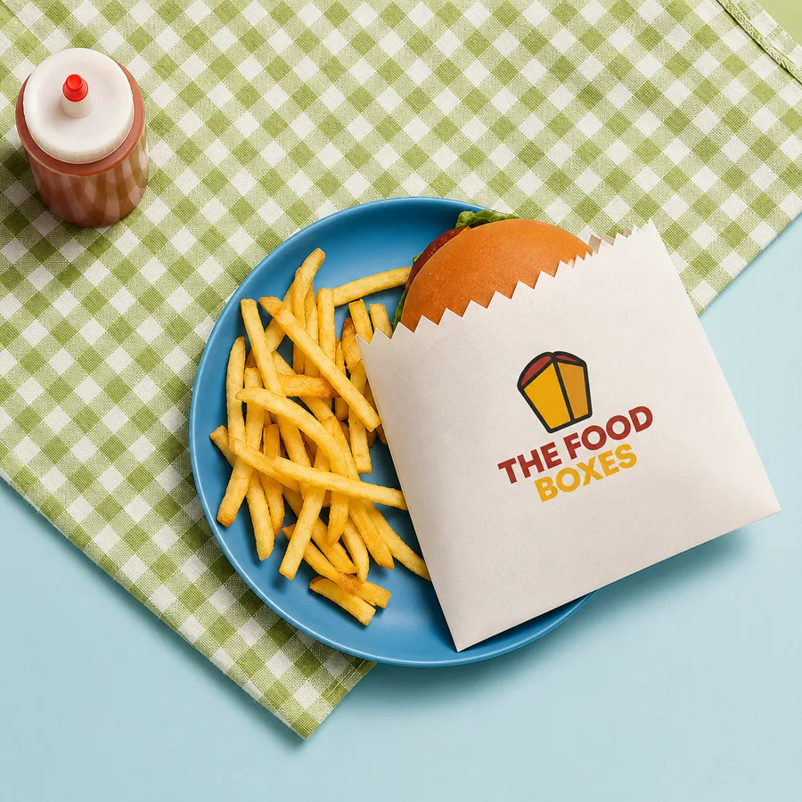 Paper Burger Sleeves