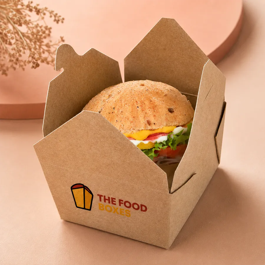 Paper Burger Boxes