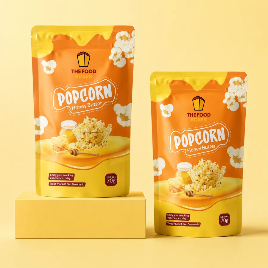 Stand Up popcorn Pouch