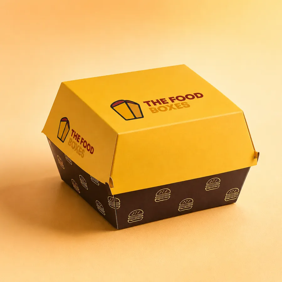 Cardboard Burger Boxes